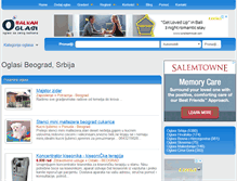 Tablet Screenshot of oglasibalkan.com